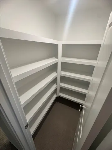 a view of walk in closet