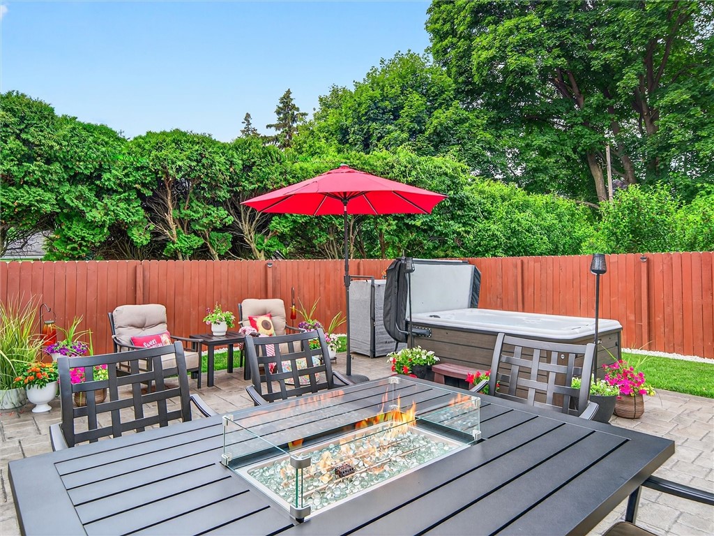 439 Rock Beach Road Irondequoit, NY 14617 - Photo 29 of 49 This propane gas patio table is perfect for summer