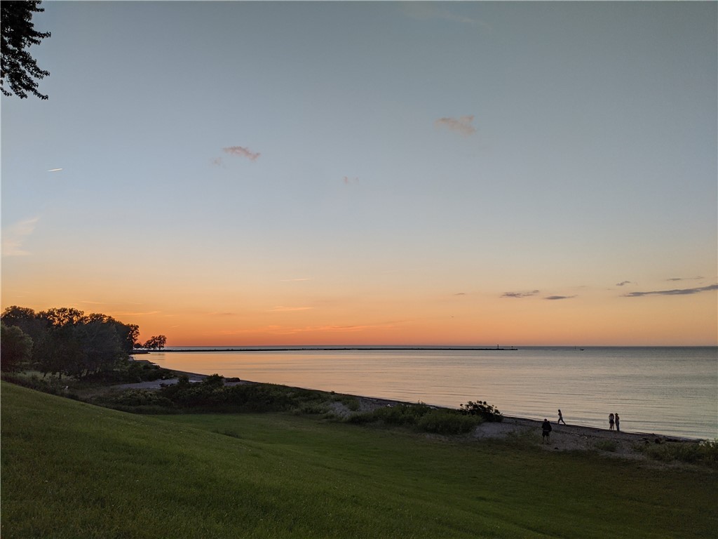 439 Rock Beach Road Irondequoit, NY 14617 - Photo 45 of 49 Sunset from the ridge above the beach.