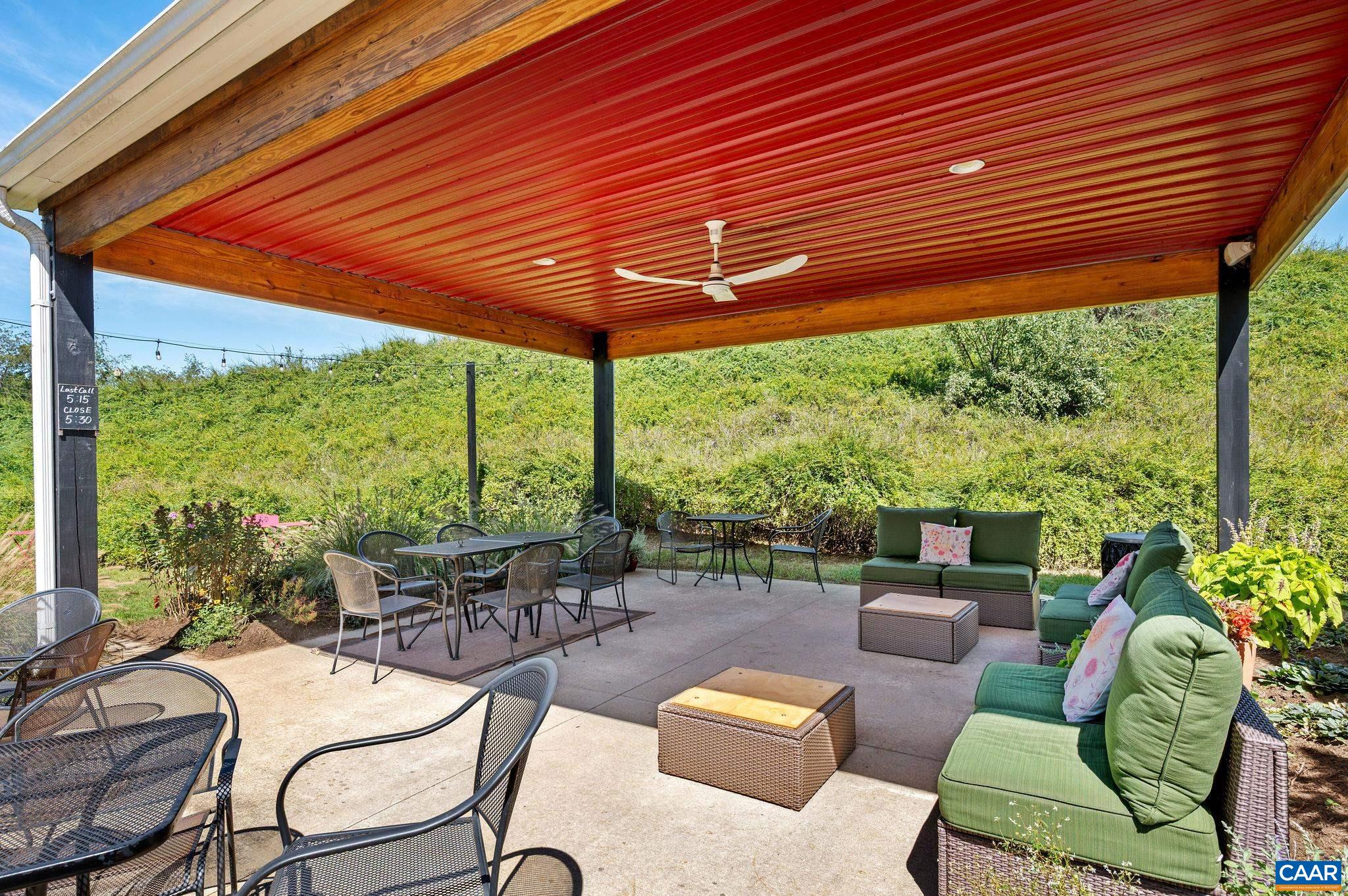 9175 Batesville Road Afton, VA 22920 - Photo 61 of 74 a patio with yard and outdoor seating