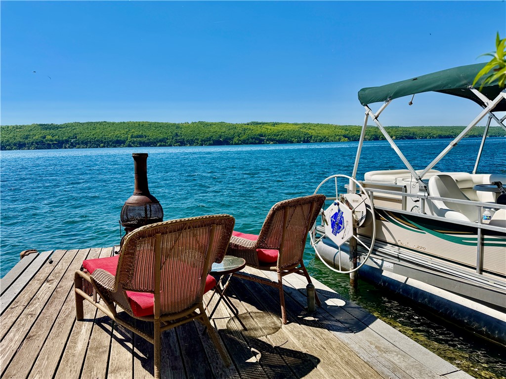264 East Lake Road Middlesex, NY 14544 - Photo 2 of 50 AMAZING 49' WATERFRONT WITH DOCK