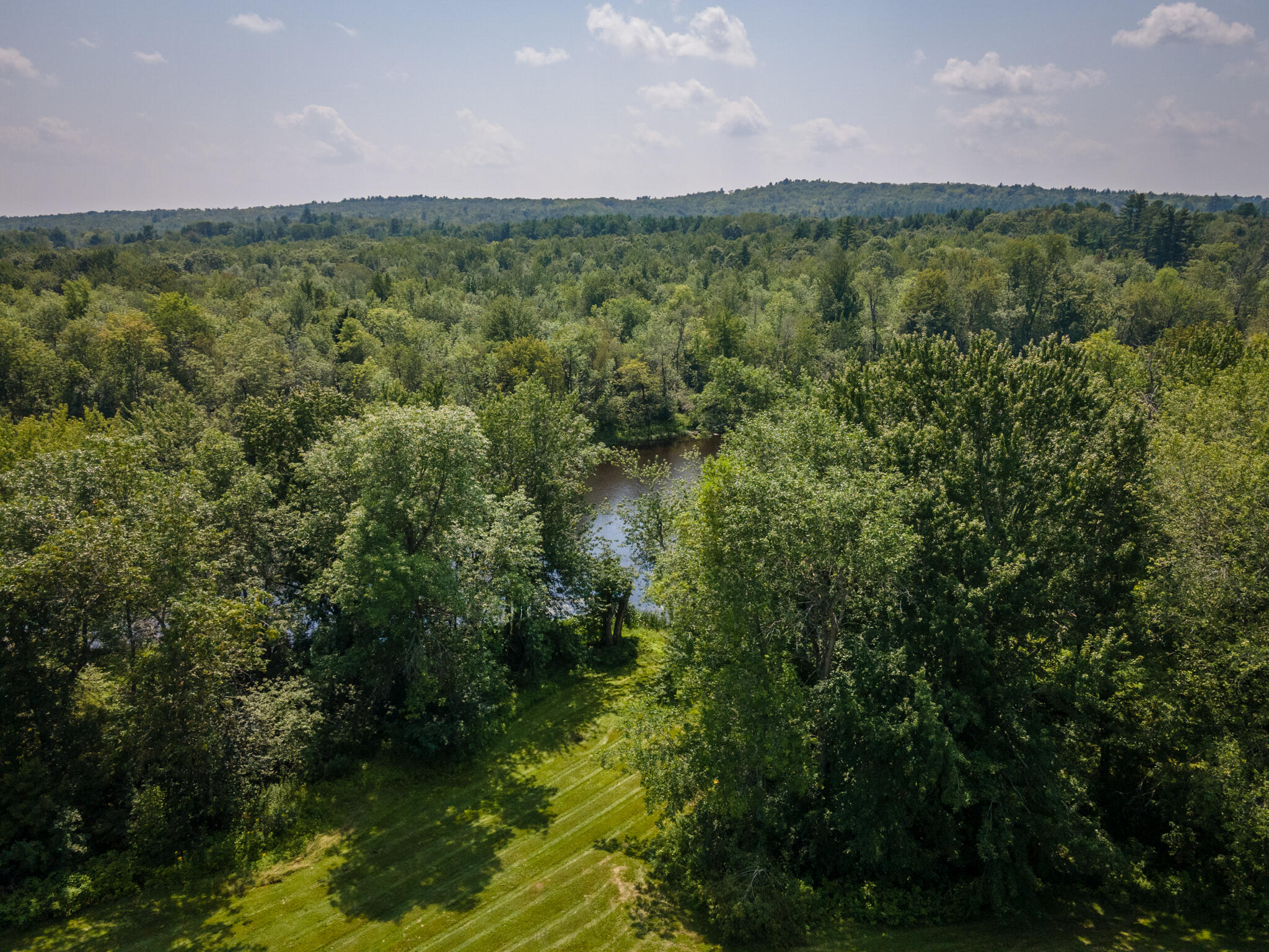 334 Hudson Road Glenburn, ME 04401 - Photo 49 of 50 Mature trees along the stream...