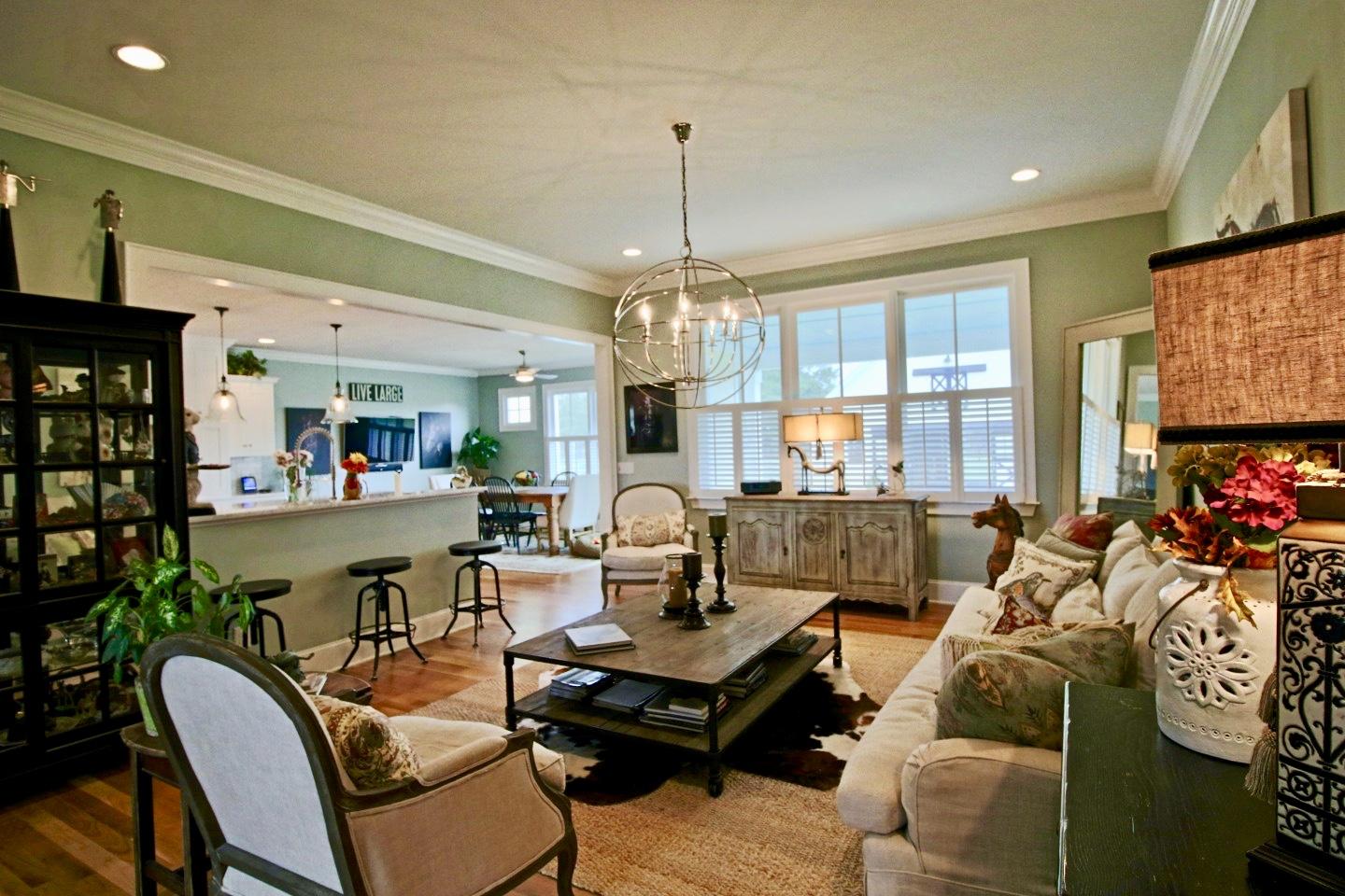 401 Youngs Road Vass, NC 28394 - Photo 7 of 33 This spacious living room opens up to the kitchen - a perfect space for entertaining !