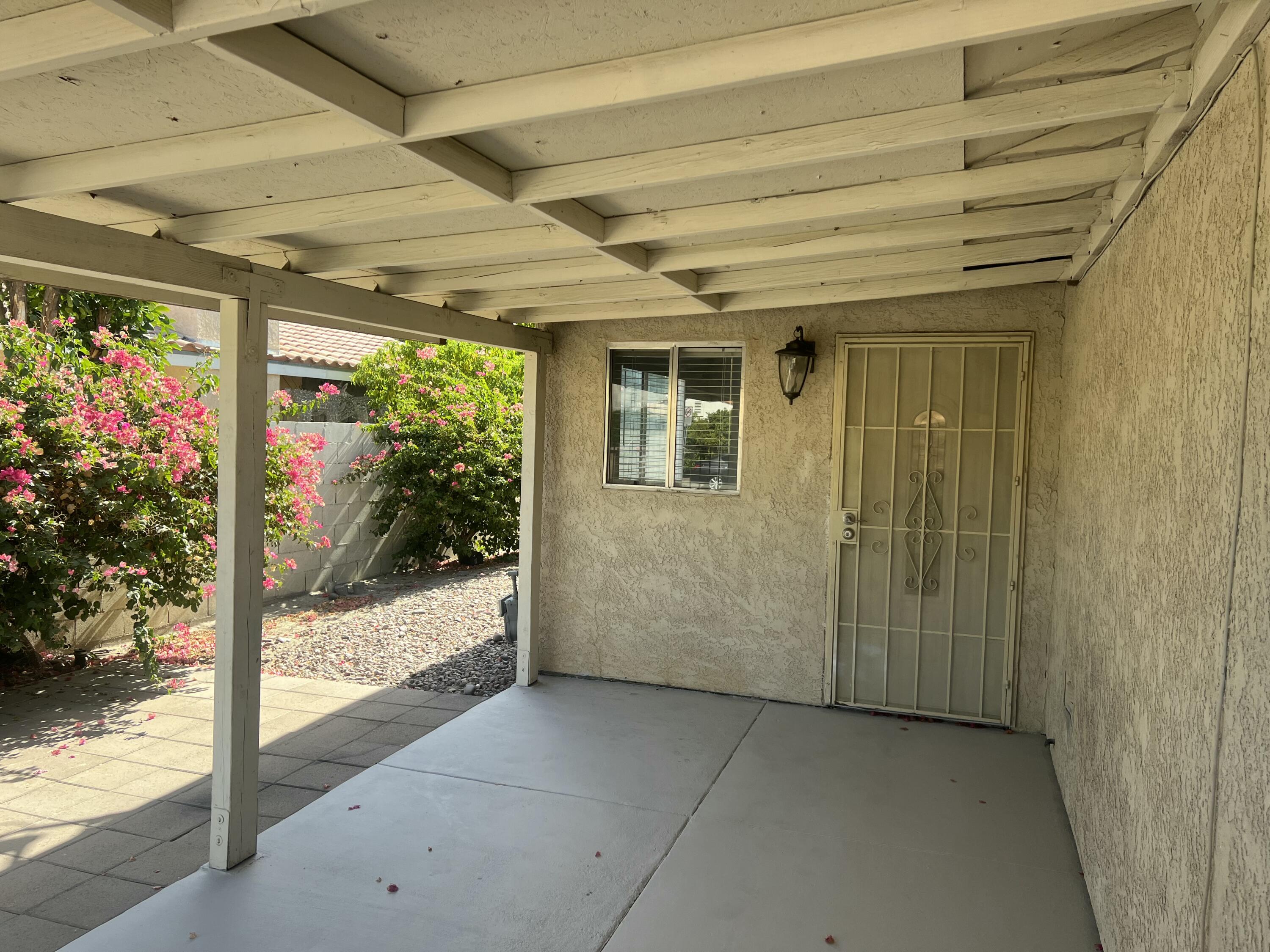 32900 Monte Vista Road Cathedral City, CA 92234 - Photo 2 of 18 a view of a porch