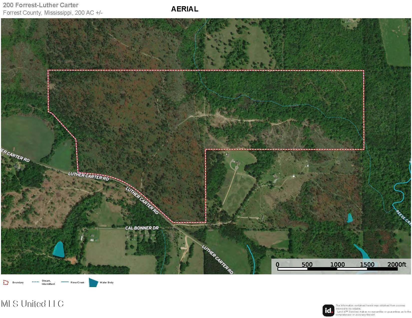24 /- Acres Luther Carter Road Petal, MS 39465 - Photo 2 of 48 Aerial Map