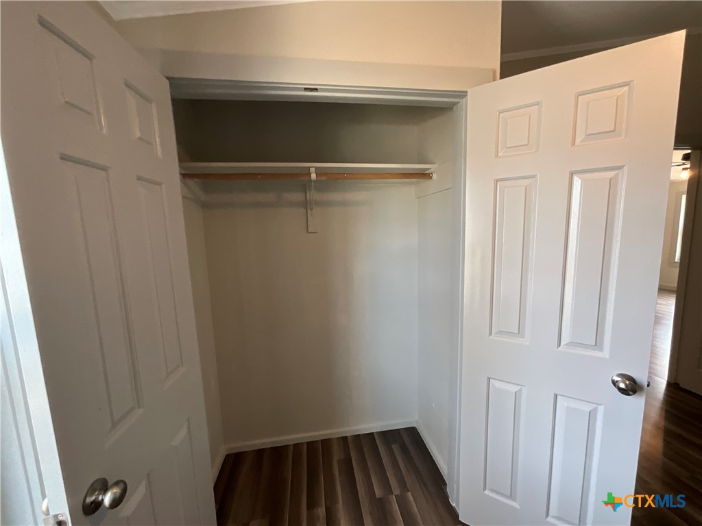 2301 Sumac Lane Cedar Park, TX 78613 - Photo 16 of 26 a view of walk in closet with empty racks