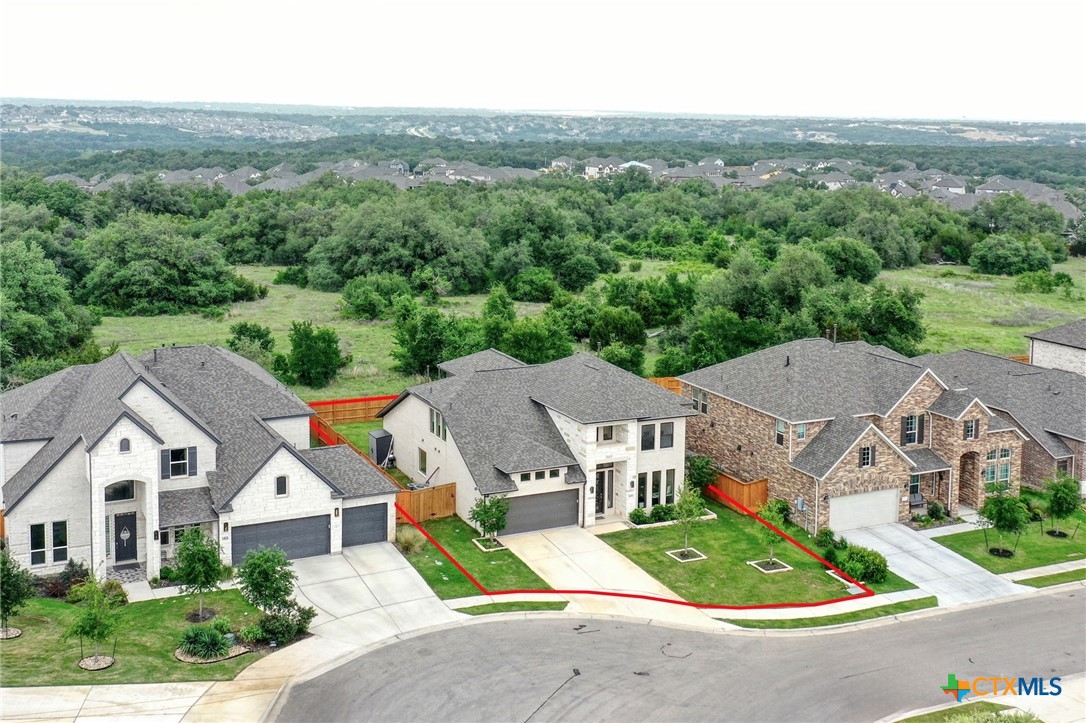 1401 Mulberry Oak Lane Georgetown, TX 78628 - Photo 27 of 29 an aerial view of a house