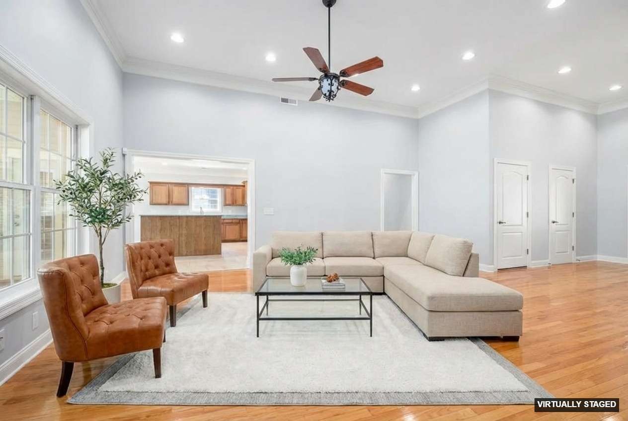 245 Cullom Way Clarksville, TN 37043 - Photo 11 of 74 a living room with furniture and a large window