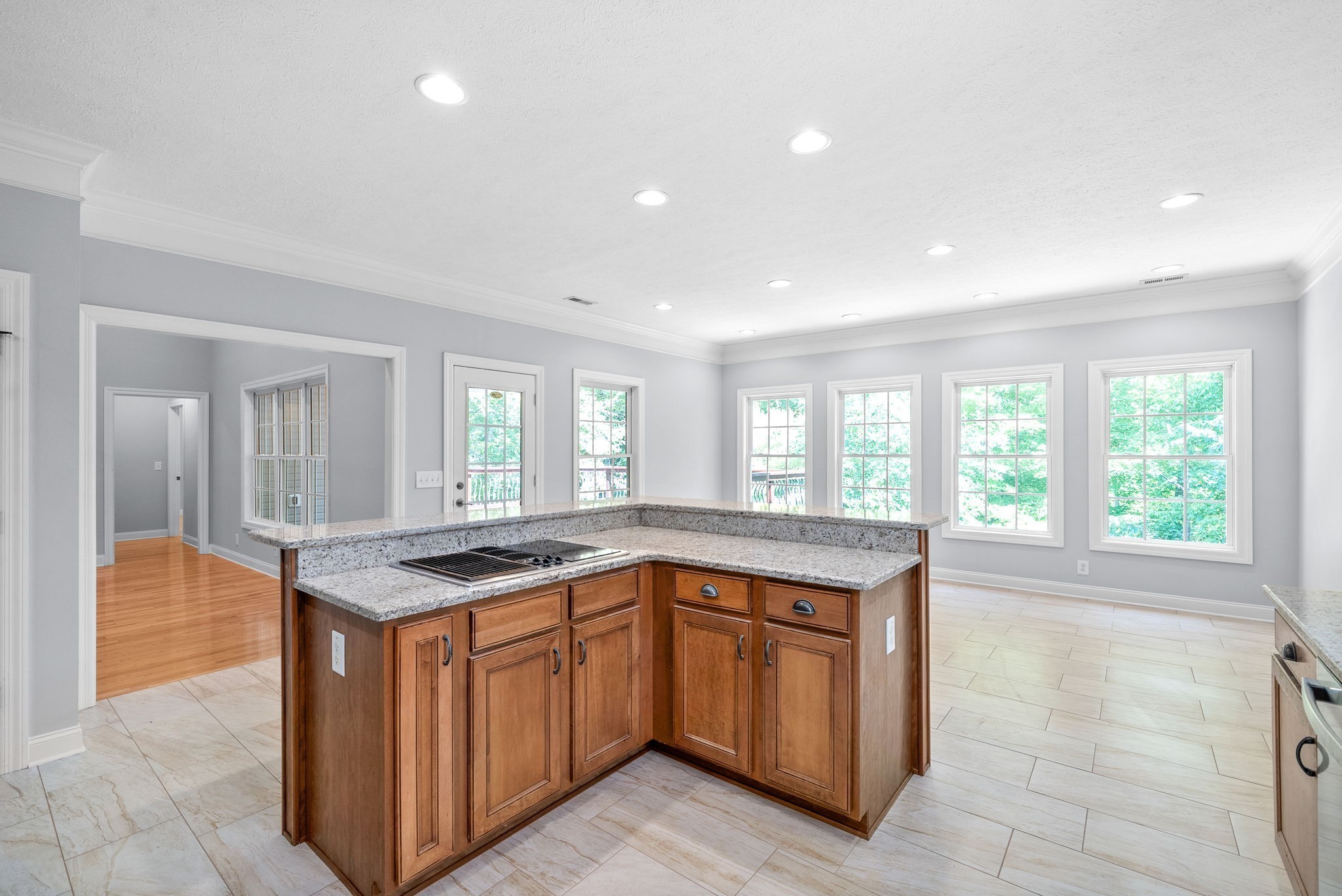 245 Cullom Way Clarksville, TN 37043 - Photo 21 of 74 a kitchen that has a sink a stove and a wooden cabinets