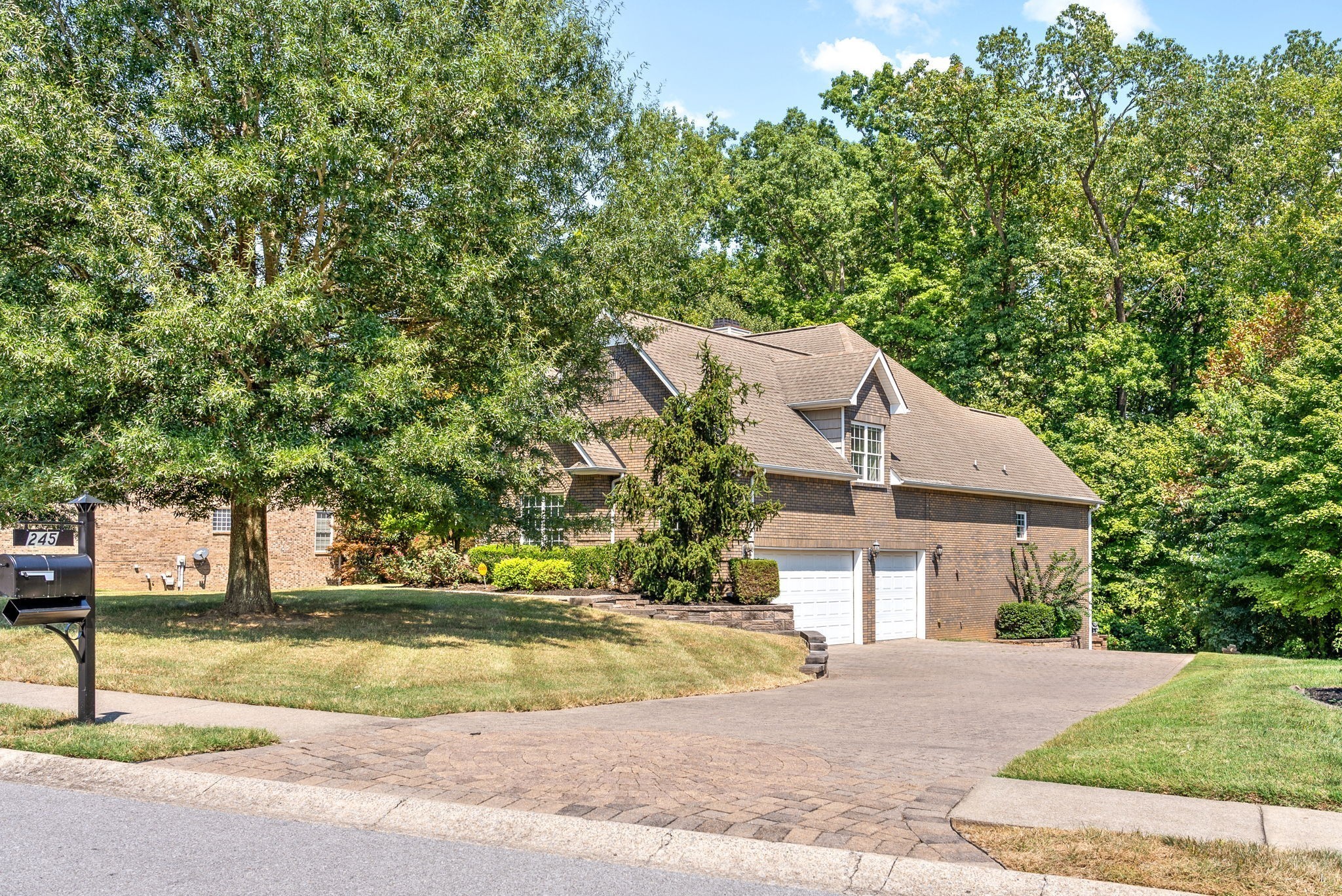 245 Cullom Way Clarksville, TN 37043 - Photo 66 of 74 a view of a house with a yard and large trees