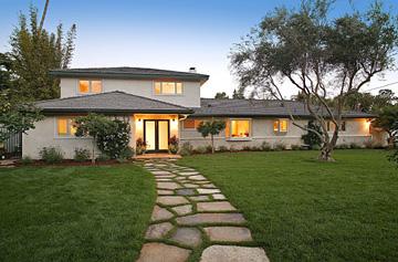1177 Mesa Road Montecito, CA 93108 - Photo 2 of 3 a front view of a house with a yard