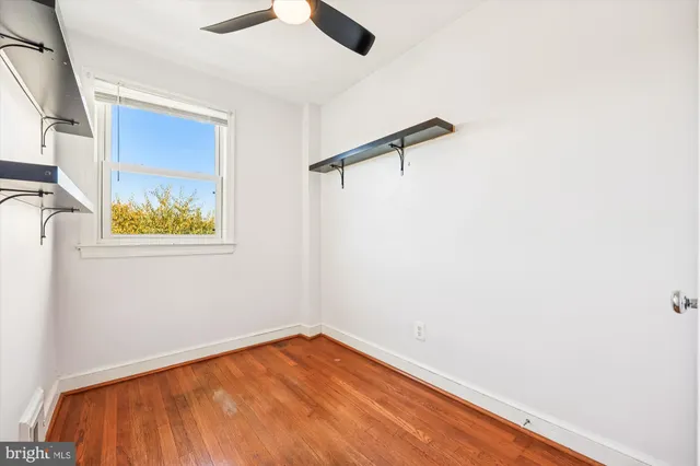 a view of empty room