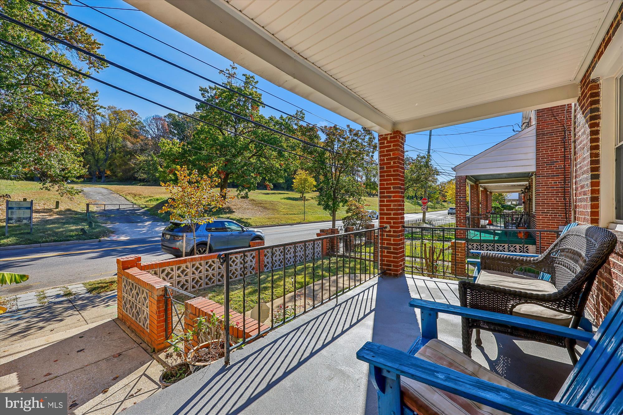 4808 Fort Totten Drive Northeast Washington, DC 20011 - Photo 3 of 30 a view of a balcony with chairs