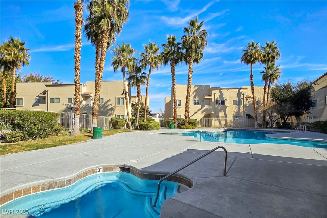 1812 North Decatur Boulevard, Unit 202 Las Vegas, NV 89108 - Photo 20 of 22 Gated Community with Clubhouse, Pool & Spa, and On-Site Security