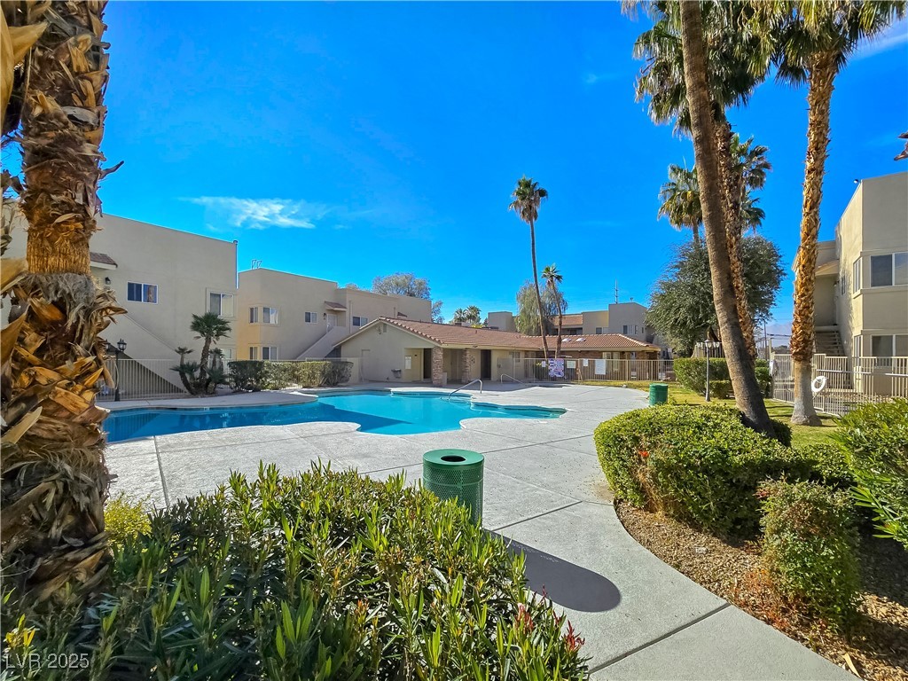 1812 North Decatur Boulevard, Unit 202 Las Vegas, NV 89108 - Photo 21 of 22 Gated Community with Clubhouse, Pool & Spa, and On-Site Security