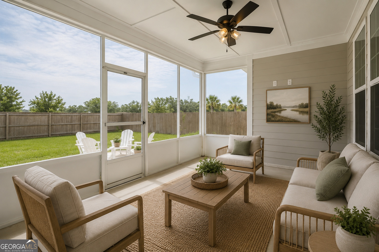 604 4-H Club Road Lake Park, GA 31636 - Photo 53 of 57 a living room with furniture and a floor to ceiling window