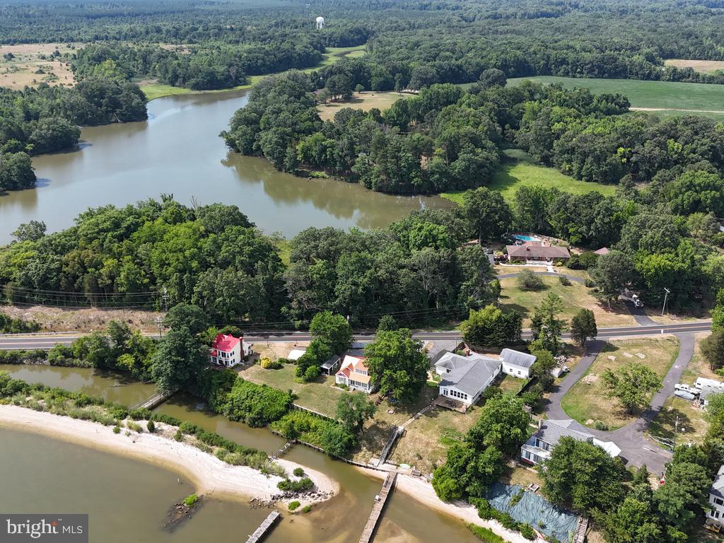 0 Ridge Road Colonial Beach, VA 22443 - Photo 14 of 15 an aerial view of a houses with outdoor space and lake view