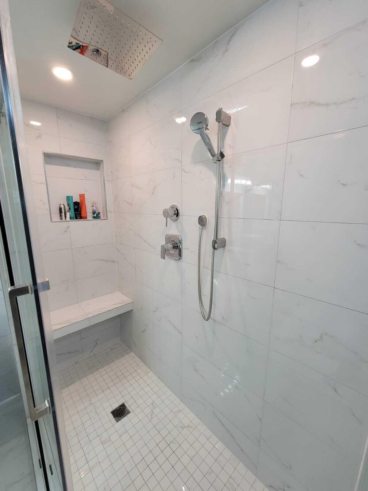4661 Northwest 2nd Avenue, Unit 602 Boca Raton, FL 33431 - Photo 27 of 34 Master Bath Shower