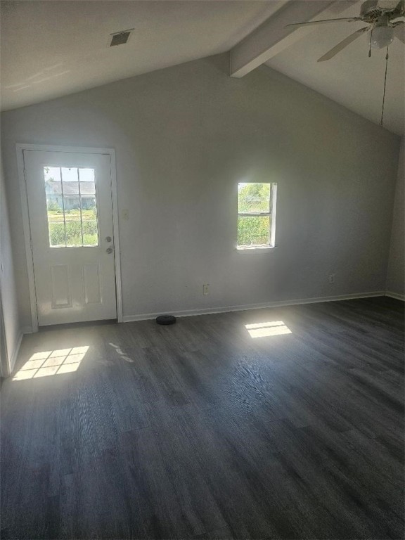 2585 Armstrong Road Aransas Pass, TX 78336 - Photo 10 of 10 an empty room with wooden floor and windows