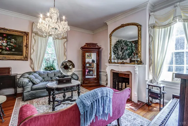 a kitchen with a dining table and chairs