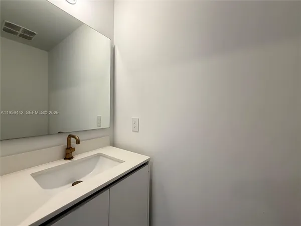 an empty room with a empty space