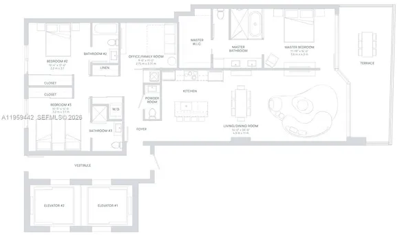 $10,500 | 700 Northeast 24th Street, Unit 3503, Miami, FL 33137