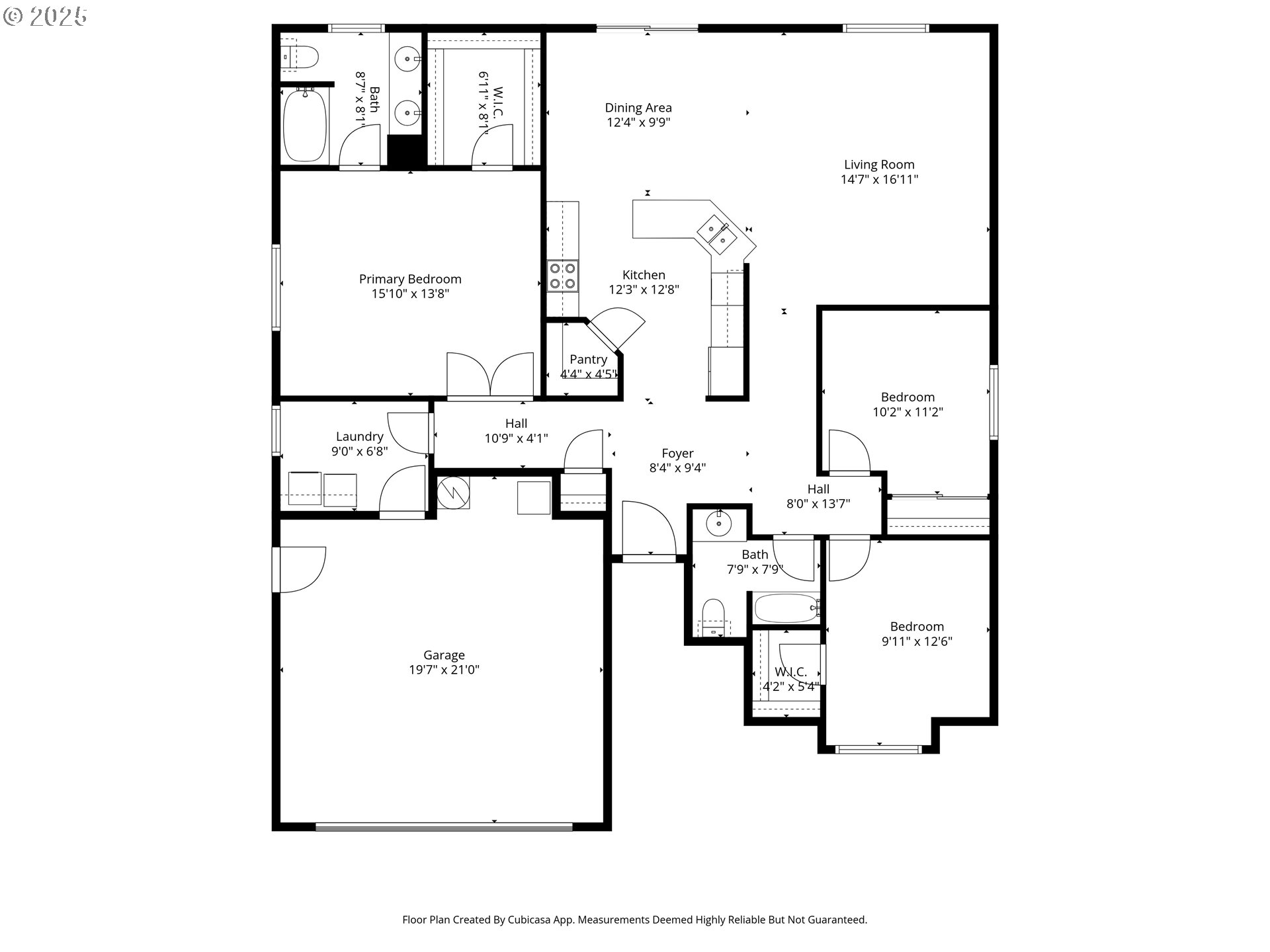 2812 Northeast 120th Avenue Vancouver, WA 98682 - Photo 27 of 27 a picture of a floor plan