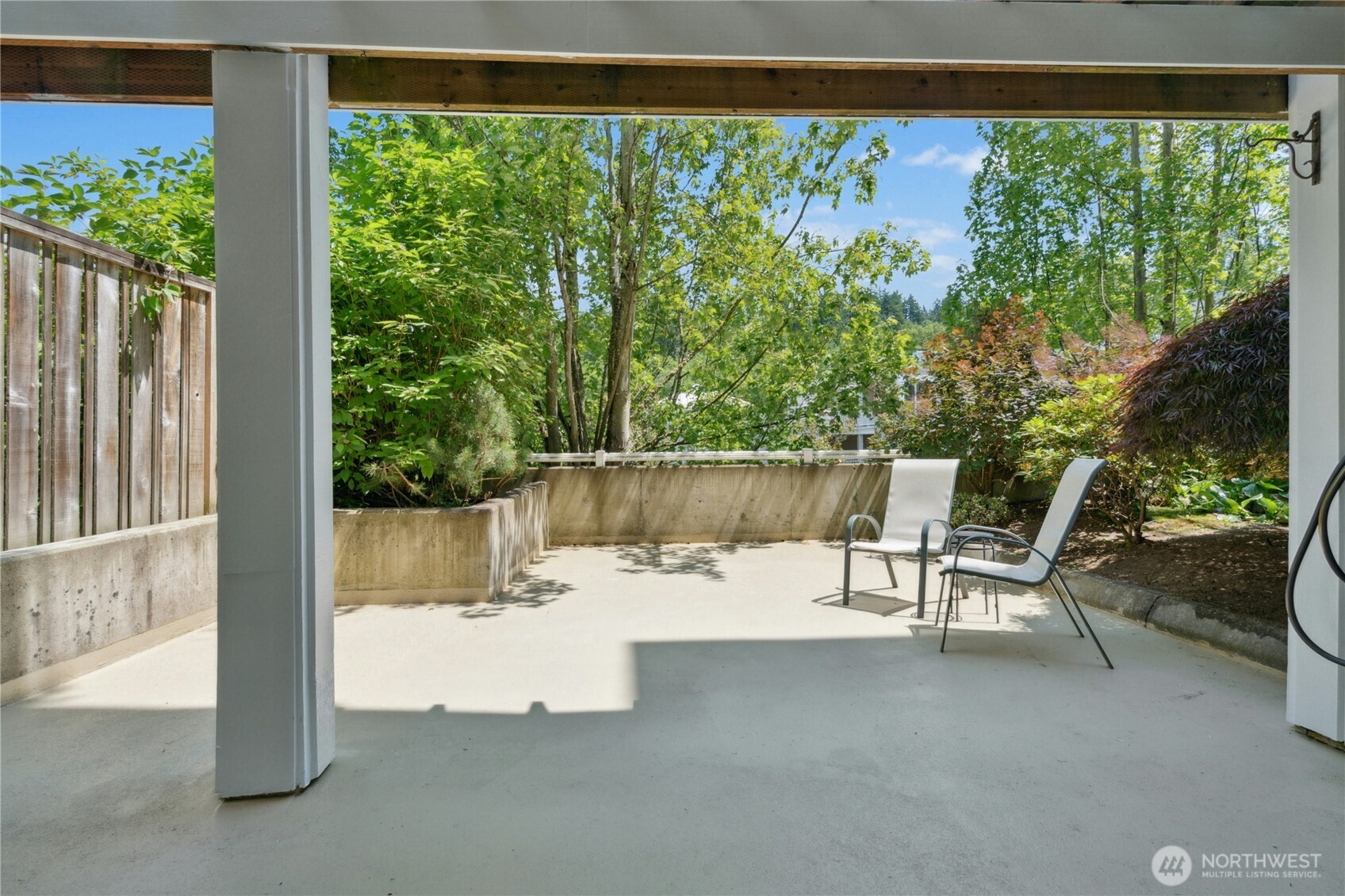17426 Bothell Way Northeast, Unit A105 Bothell, WA 98011 - Photo 21 of 29 a swimming pool view from a balcony