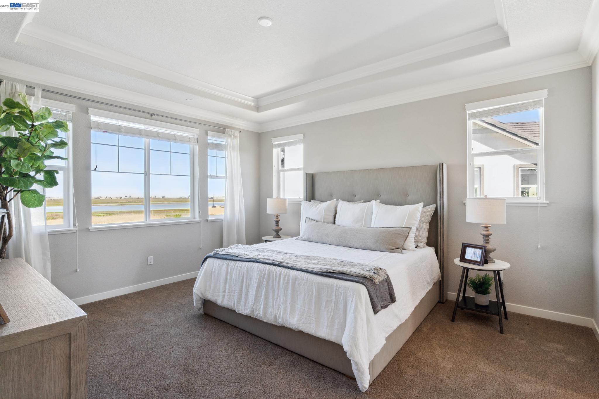 1476 Monument Lane Fairfield, CA 94533 - Photo 11 of 21 a bedroom with a bed lamp and a window