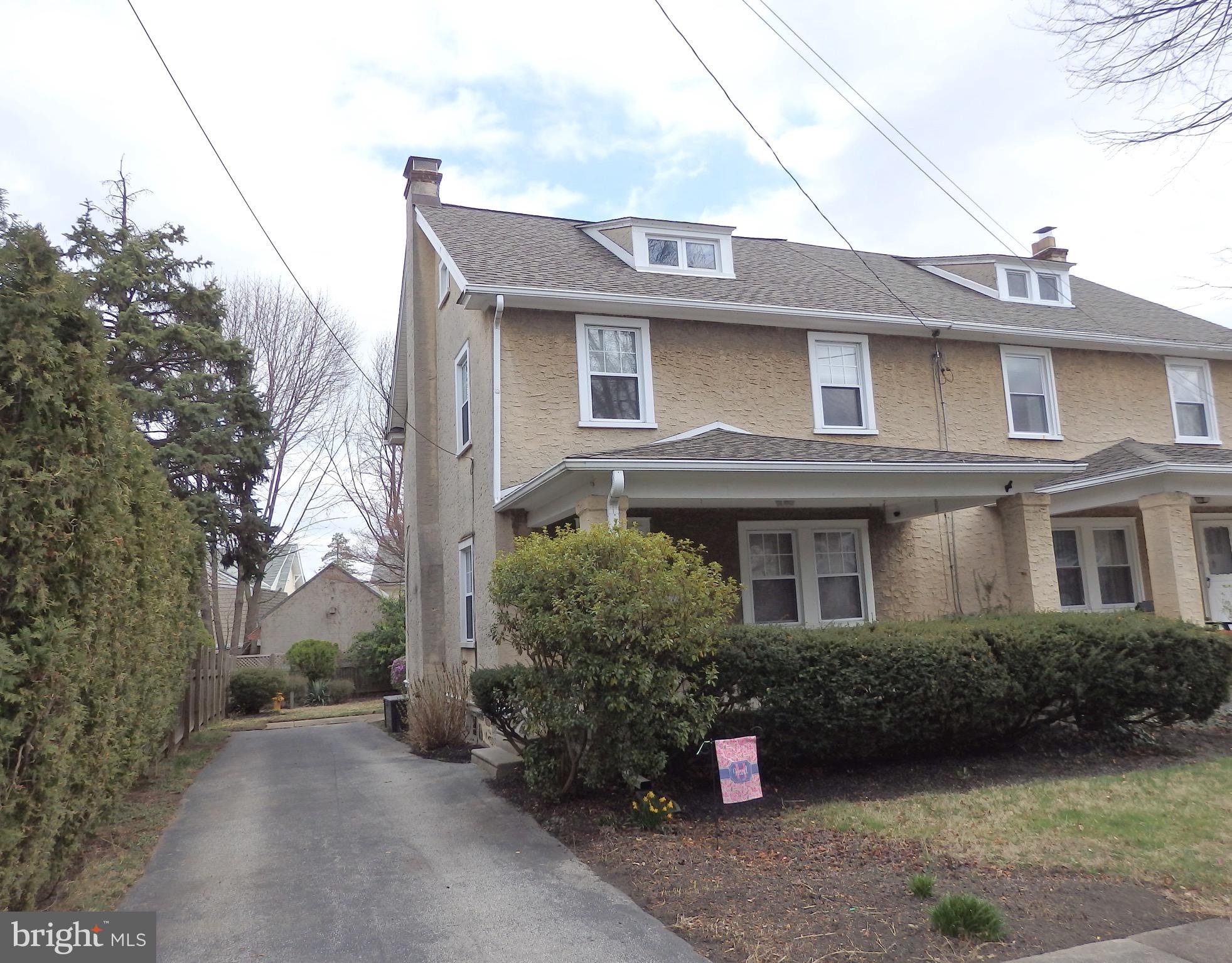1509 Dickinson Road Havertown, PA 19083 - Photo 1 of 34 Front Exterior with Private Driveway