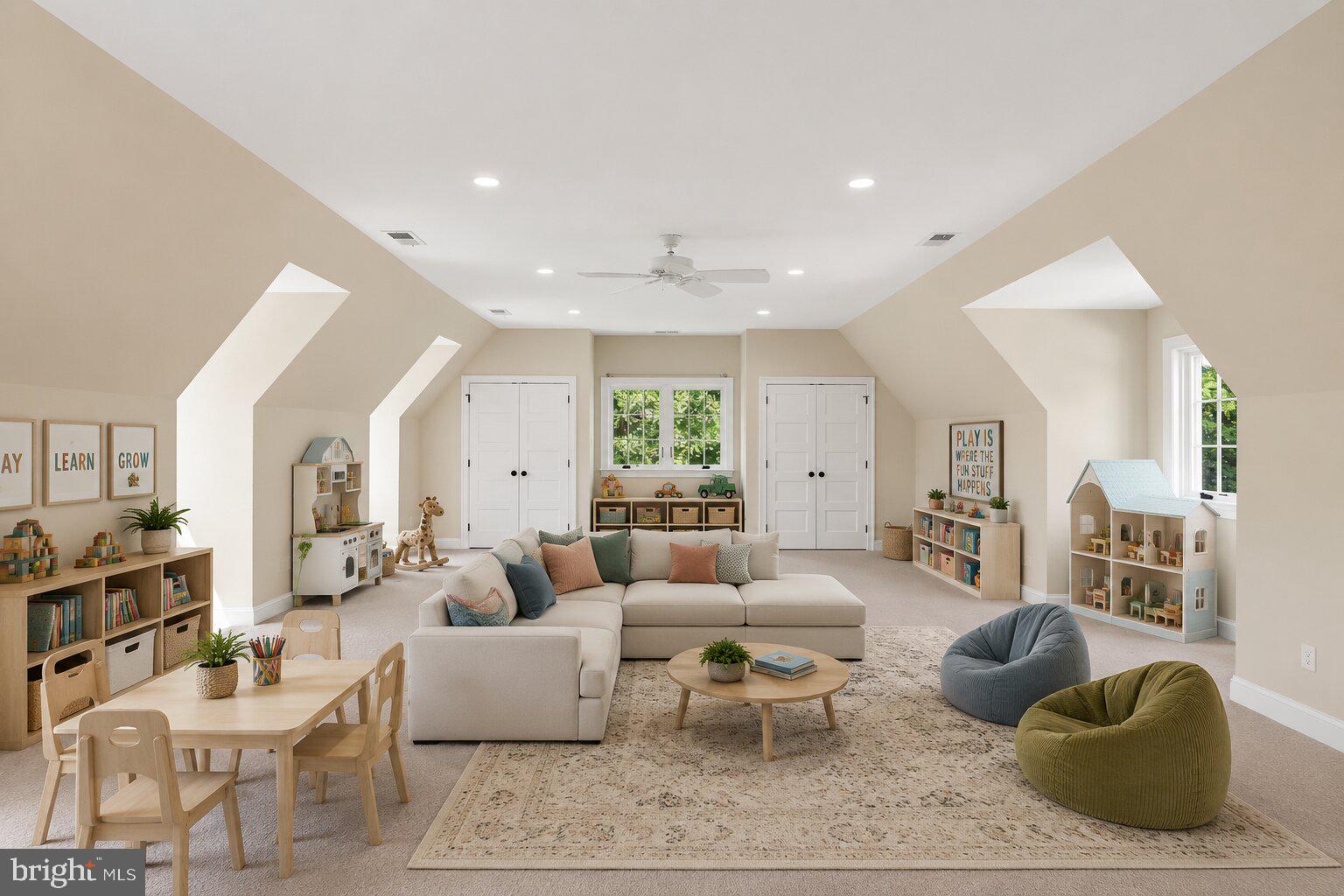 57 Sweetwater Road Glen Mills, PA 19342 - Photo 69 of 106 Bedroom #5 / Playroom/ Rec Room( Virtually Staged)