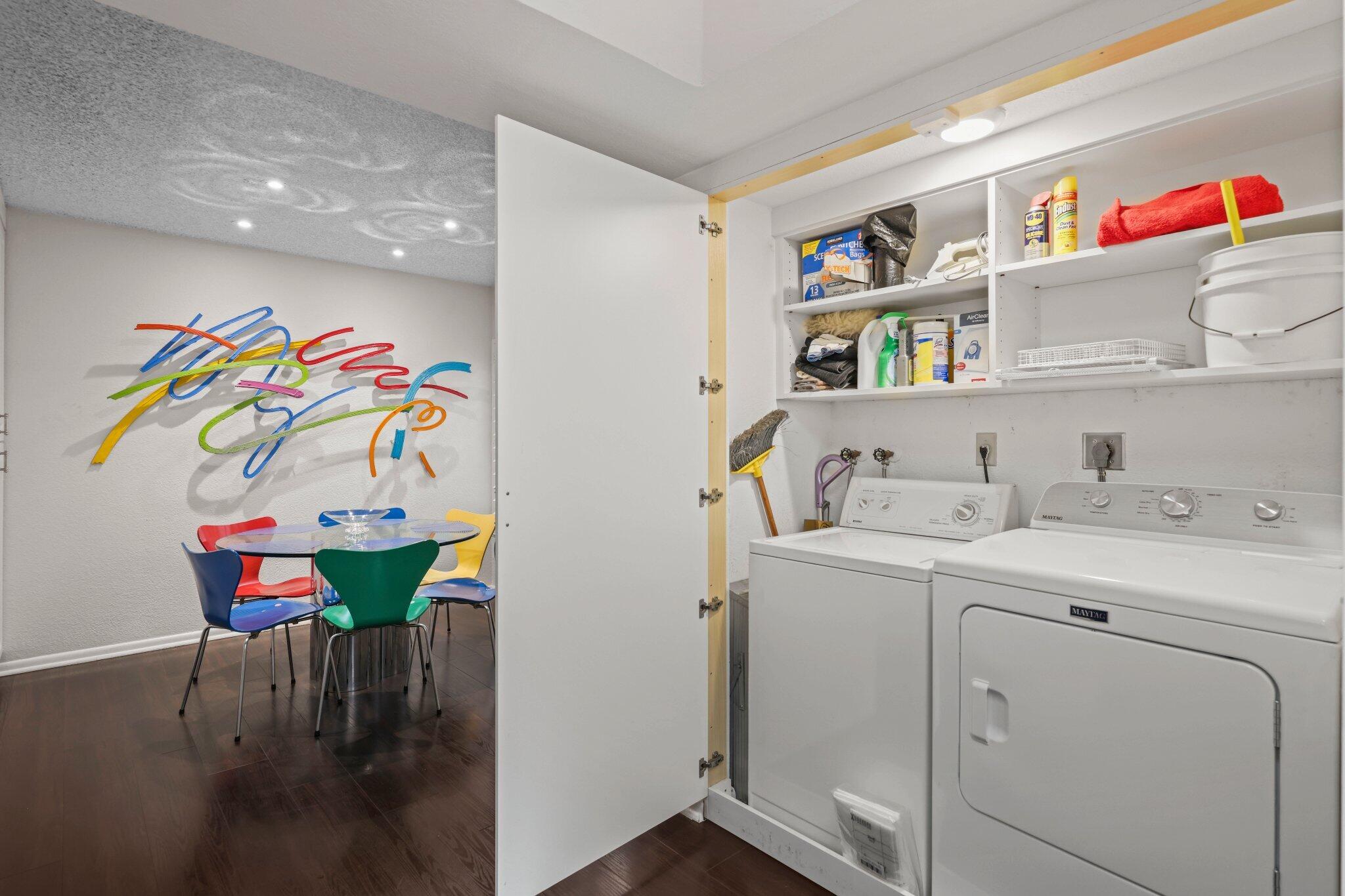 7370 Orangewood Lane, Unit 302 Boca Raton, FL 33433 - Photo 21 of 38 In Unit Washer/Dryer