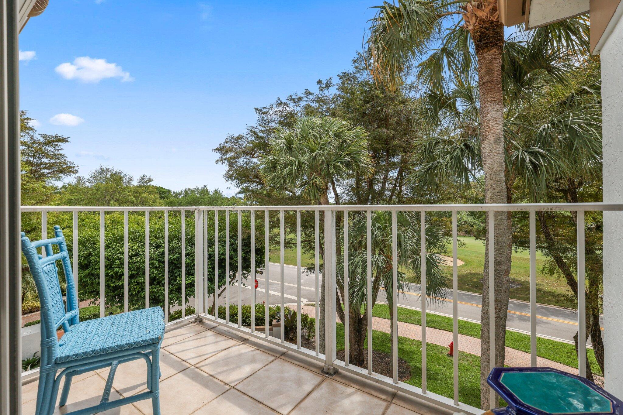 7370 Orangewood Lane, Unit 302 Boca Raton, FL 33433 - Photo 23 of 38 Balcony off Primary Suite