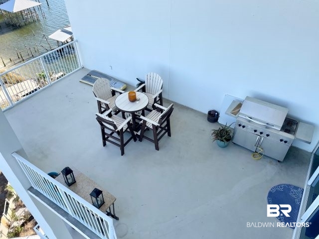 28250 Canal Road, Unit 705 Orange Beach, AL 36561 - Photo 43 of 49 View looking down from 2-story Master Balcony