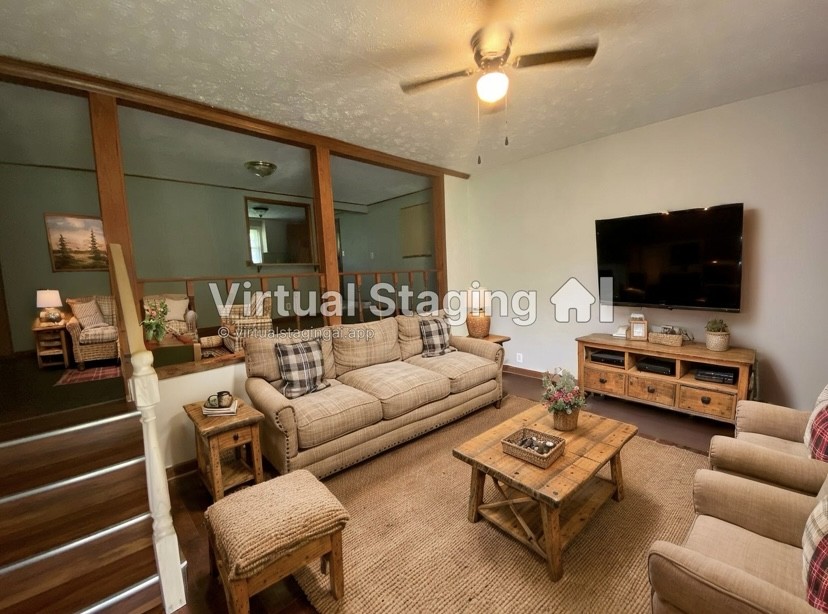 4029 Prospect Elkton Road Prospect, TN 38477 - Photo 1 of 21 a living room with furniture and a flat screen tv