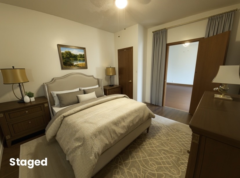 4029 Prospect Elkton Road Prospect, TN 38477 - Photo 9 of 21 a bedroom with a bed and a mirror