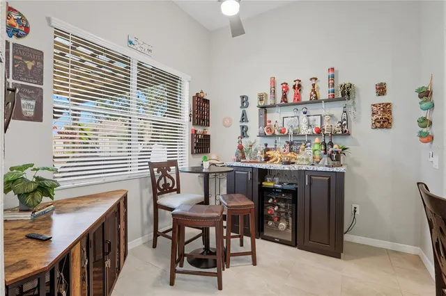 a view of a workspace with furniture and toys