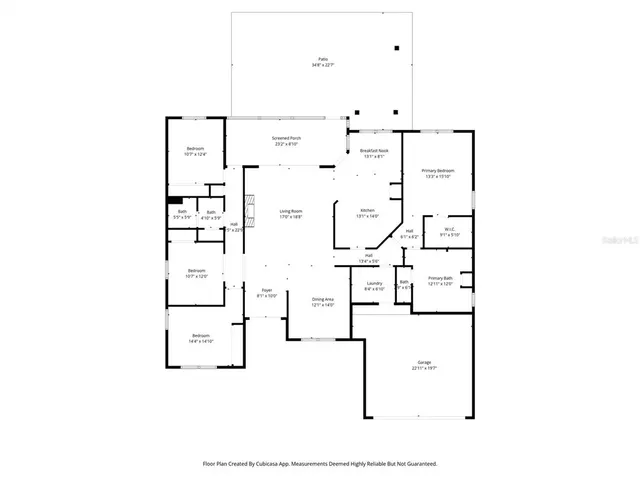 a picture of floor plan