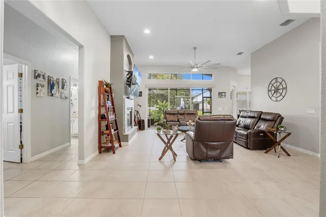 a room with gym equipment and large mirror