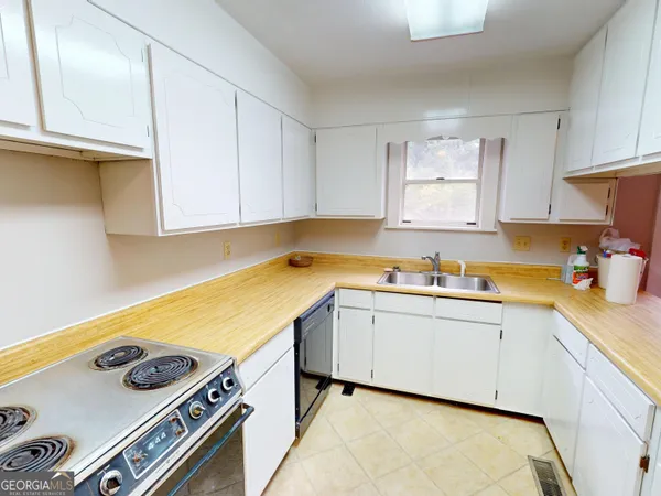 a room with storage and utility