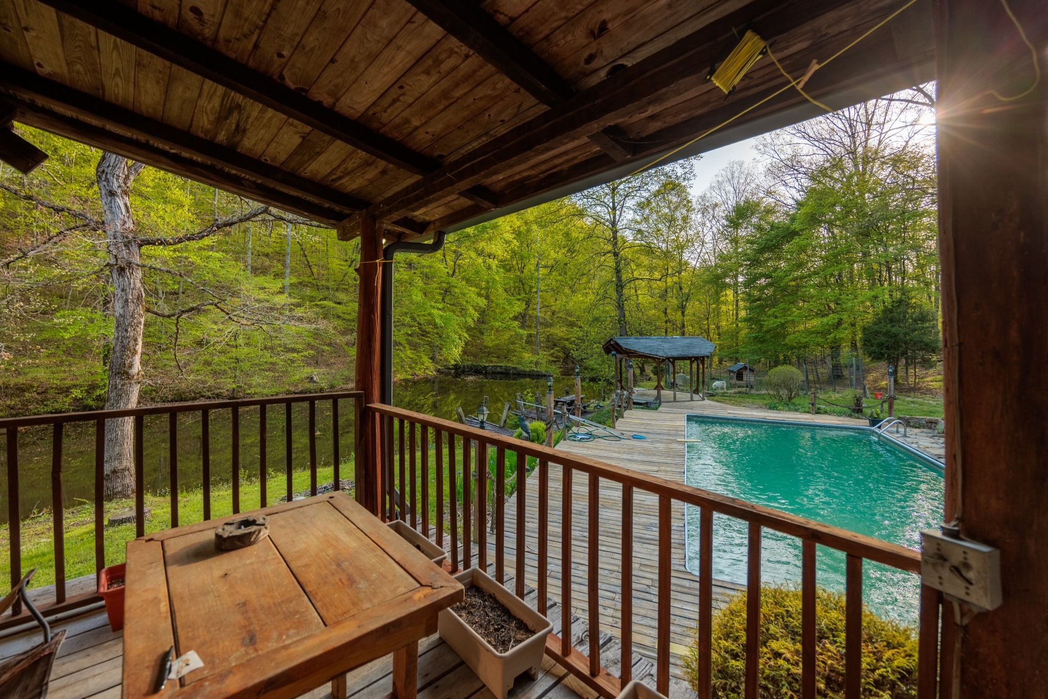 1056 West Sears Road Pegram, TN 37143 - Photo 16 of 61 a view of a two chair in the balcony