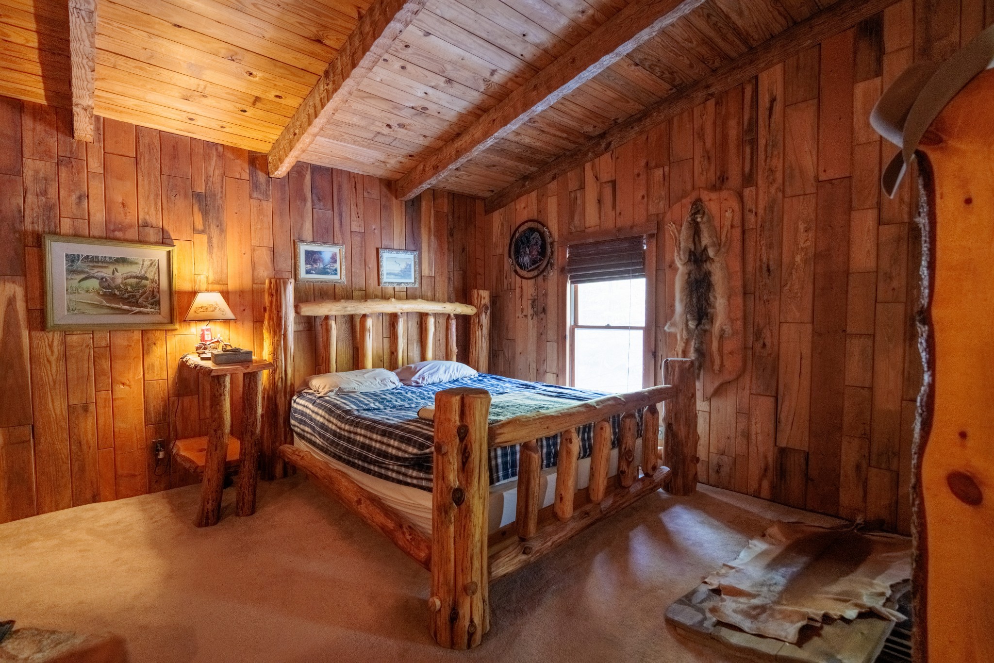 1056 West Sears Road Pegram, TN 37143 - Photo 50 of 61 a bedroom with a bed and a window