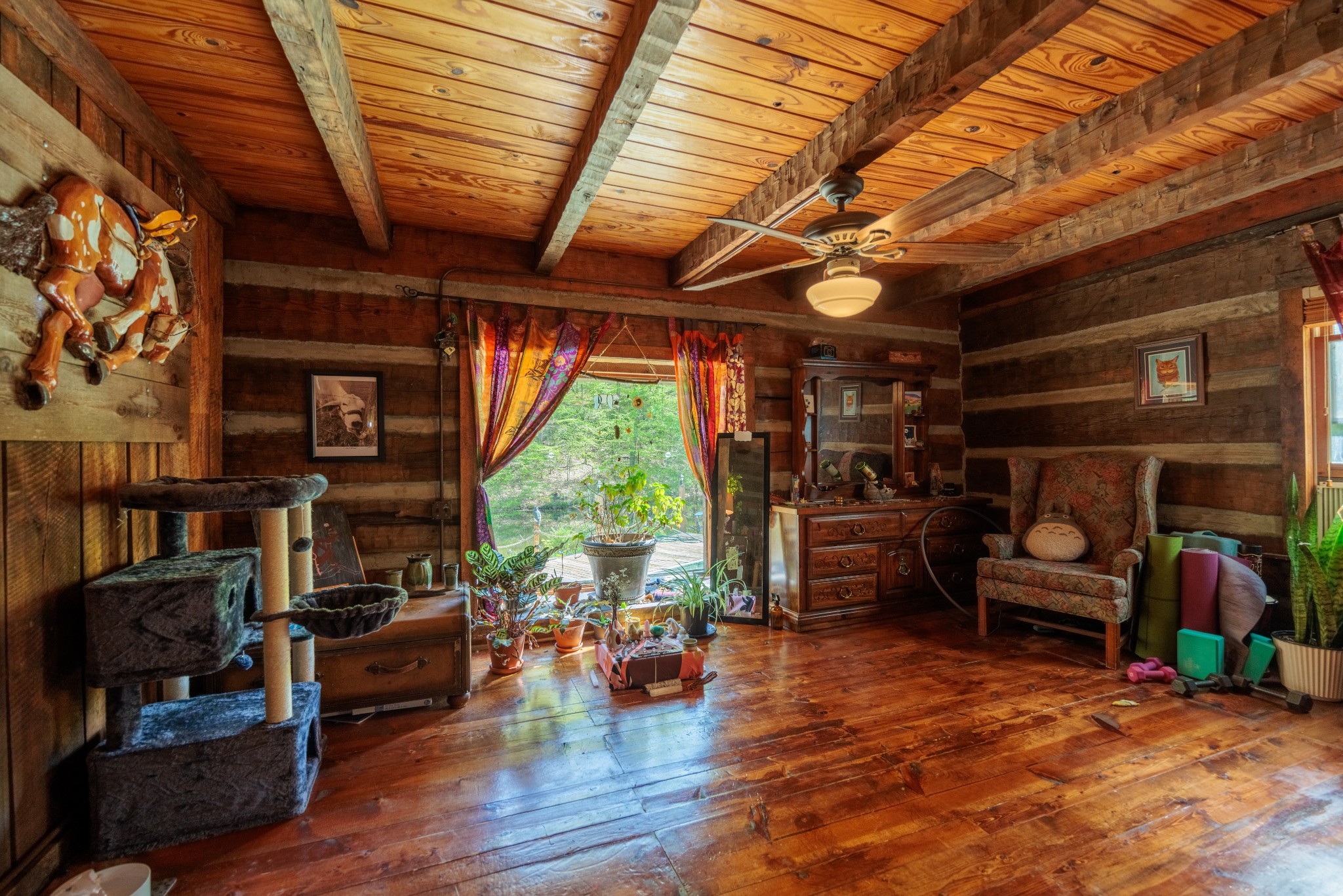 1056 West Sears Road Pegram, TN 37143 - Photo 54 of 61 a living room with furniture and a flat screen tv
