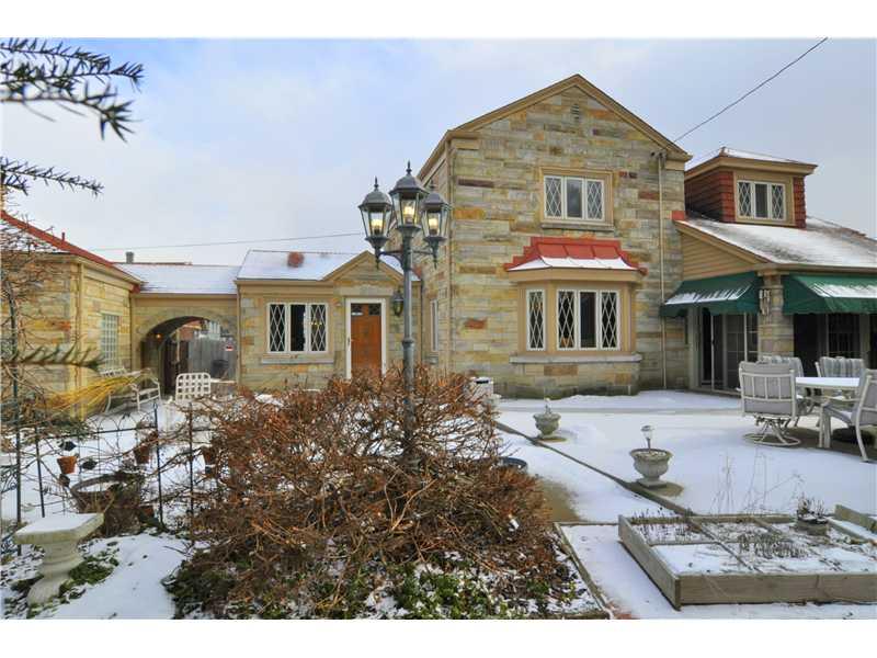 1103 13th Street McKees Rocks, PA 15136 - Photo 1 of 25 Exterior Front. Behind the gated entry, you will find this beautiful stone home on a very private lot!
