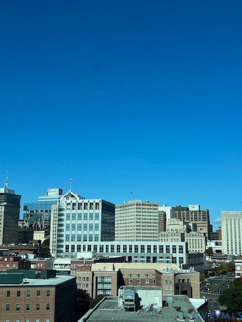 301 Virginia Street, Unit 1102 Richmond, VA 23219 - Photo 17 of 28 a view of a city with tall buildings