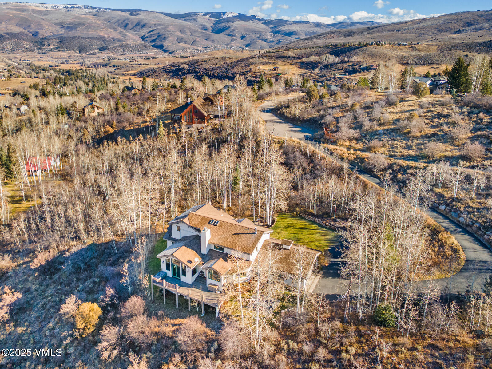 55 Elk Place Edwards, CO 81632 - Photo 60 of 68 an aerial view of residential houses with outdoor space