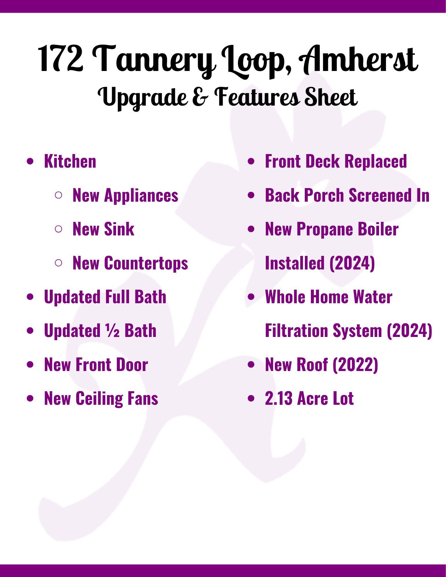 172 Tannery Loop Amherst, ME 04605 - Photo 44 of 45 172 Tannery Loop Upgrade/Features