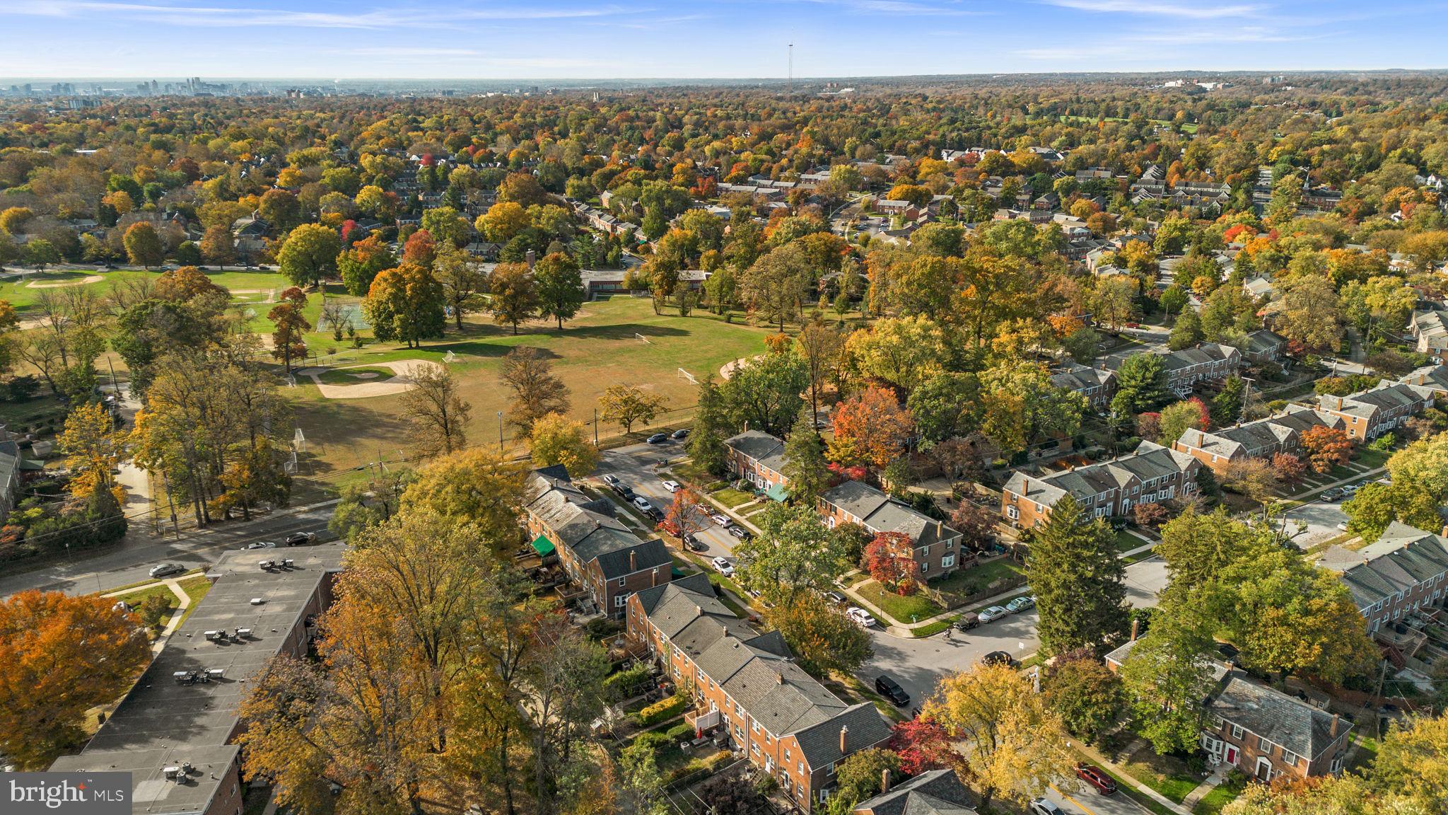 324 Stanmore Road Baltimore, MD 21212 - Photo 34 of 40 an aerial view of residential houses with outdoor space