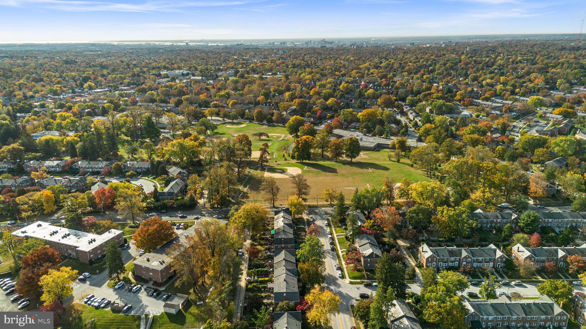 324 Stanmore Road Baltimore, MD 21212 - Photo 38 of 40 an aerial view of residential houses with outdoor space