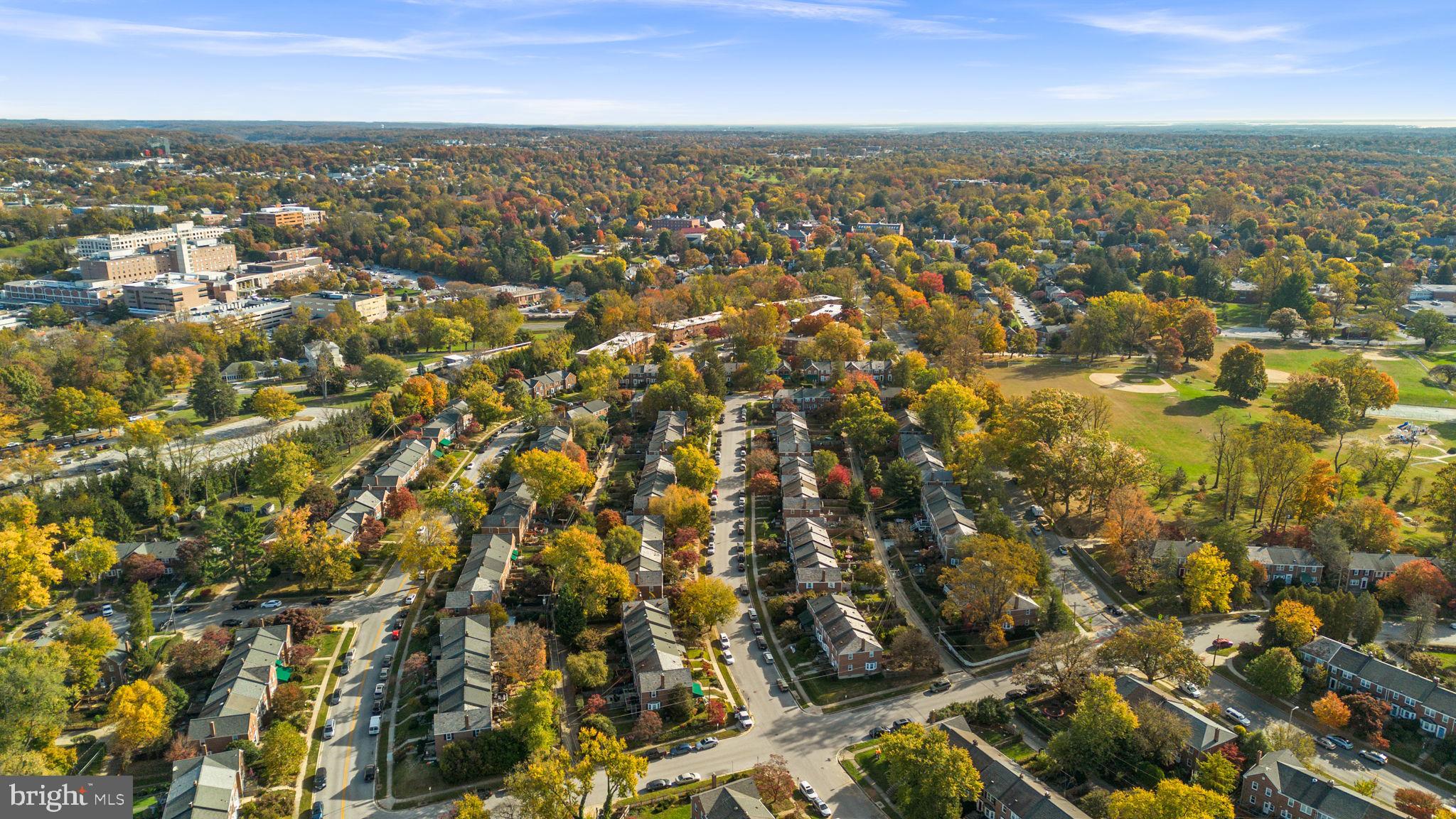 324 Stanmore Road Baltimore, MD 21212 - Photo 40 of 40 an aerial view of residential building with parking space